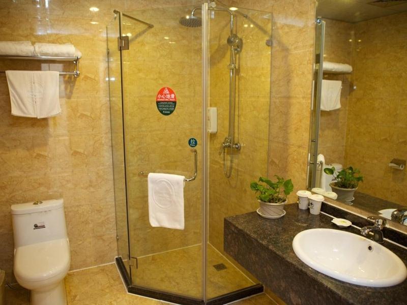 GreenTree Inn Anhui Hefei Qianshan Road Business Hotel Exterior foto