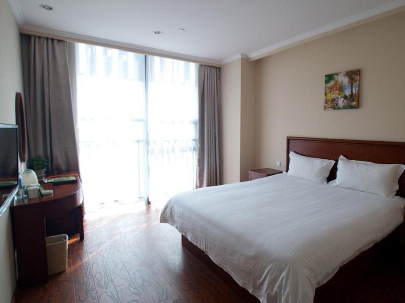 GreenTree Inn Anhui Hefei Qianshan Road Business Hotel Exterior foto