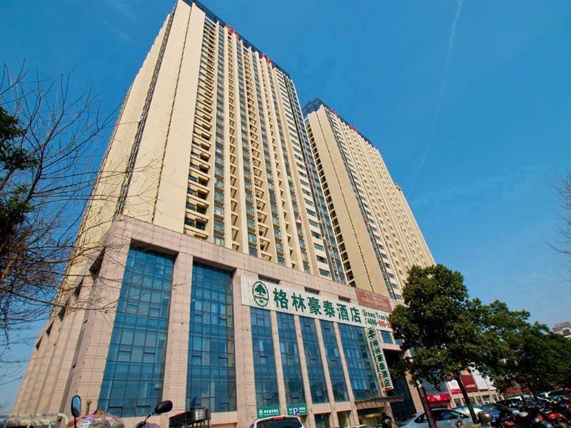 GreenTree Inn Anhui Hefei Qianshan Road Business Hotel Exterior foto