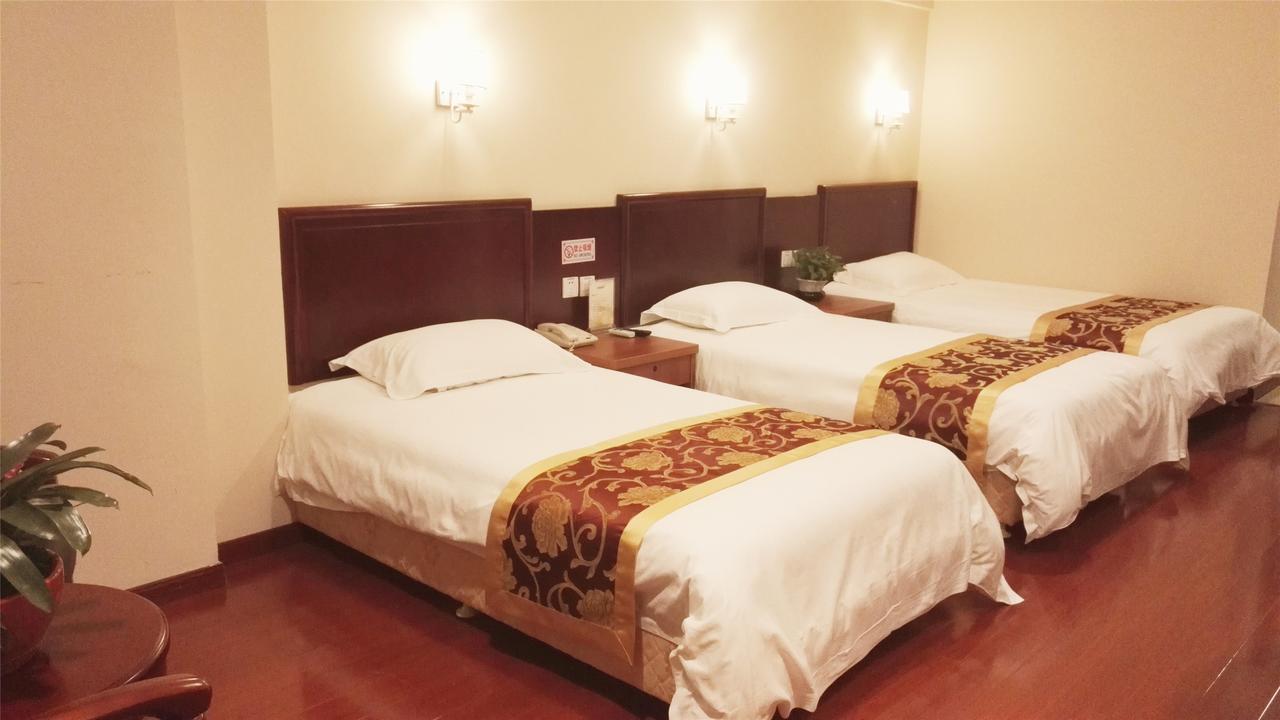 GreenTree Inn Anhui Hefei Qianshan Road Business Hotel Exterior foto