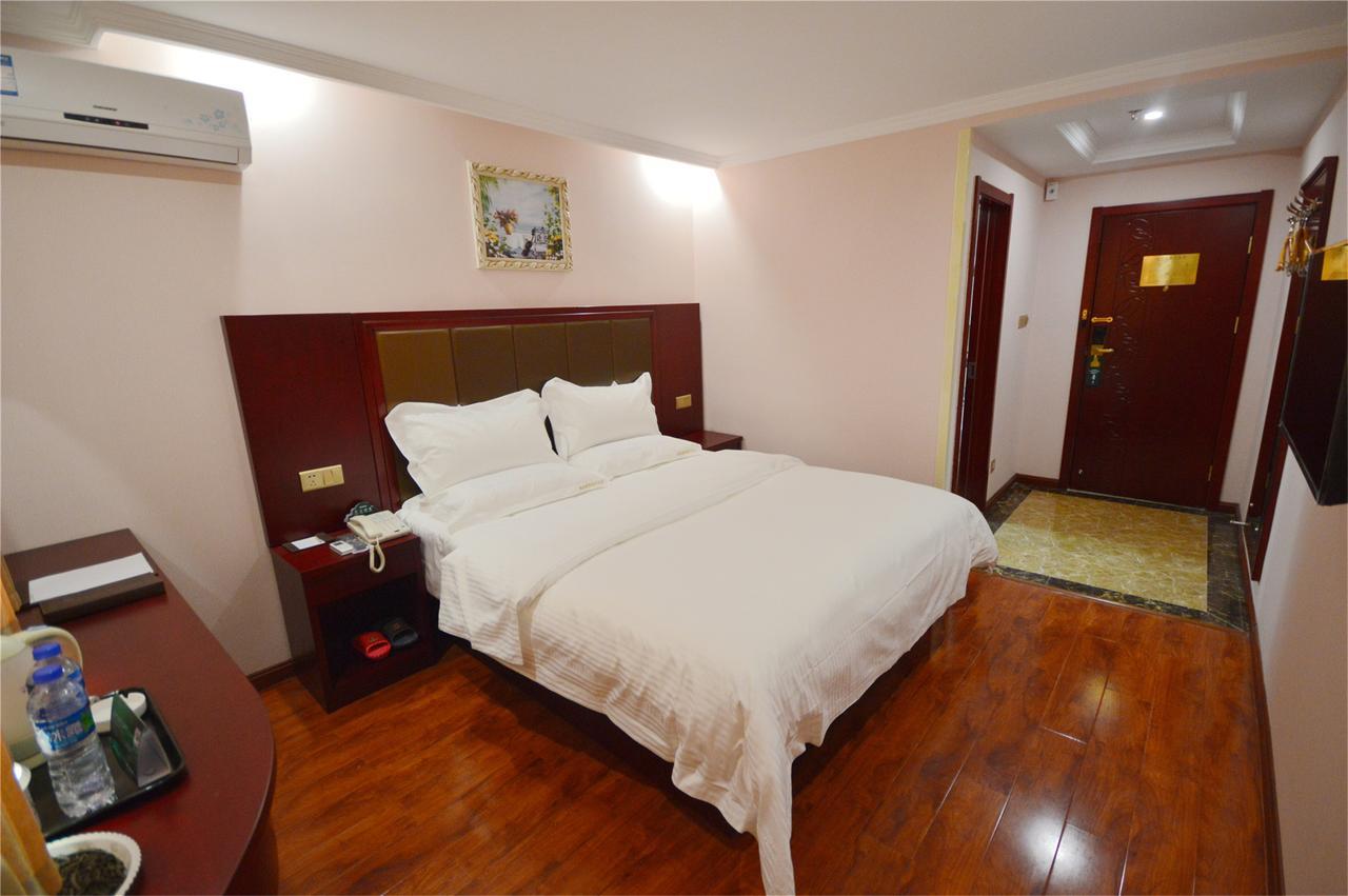 GreenTree Inn Anhui Hefei Qianshan Road Business Hotel Exterior foto