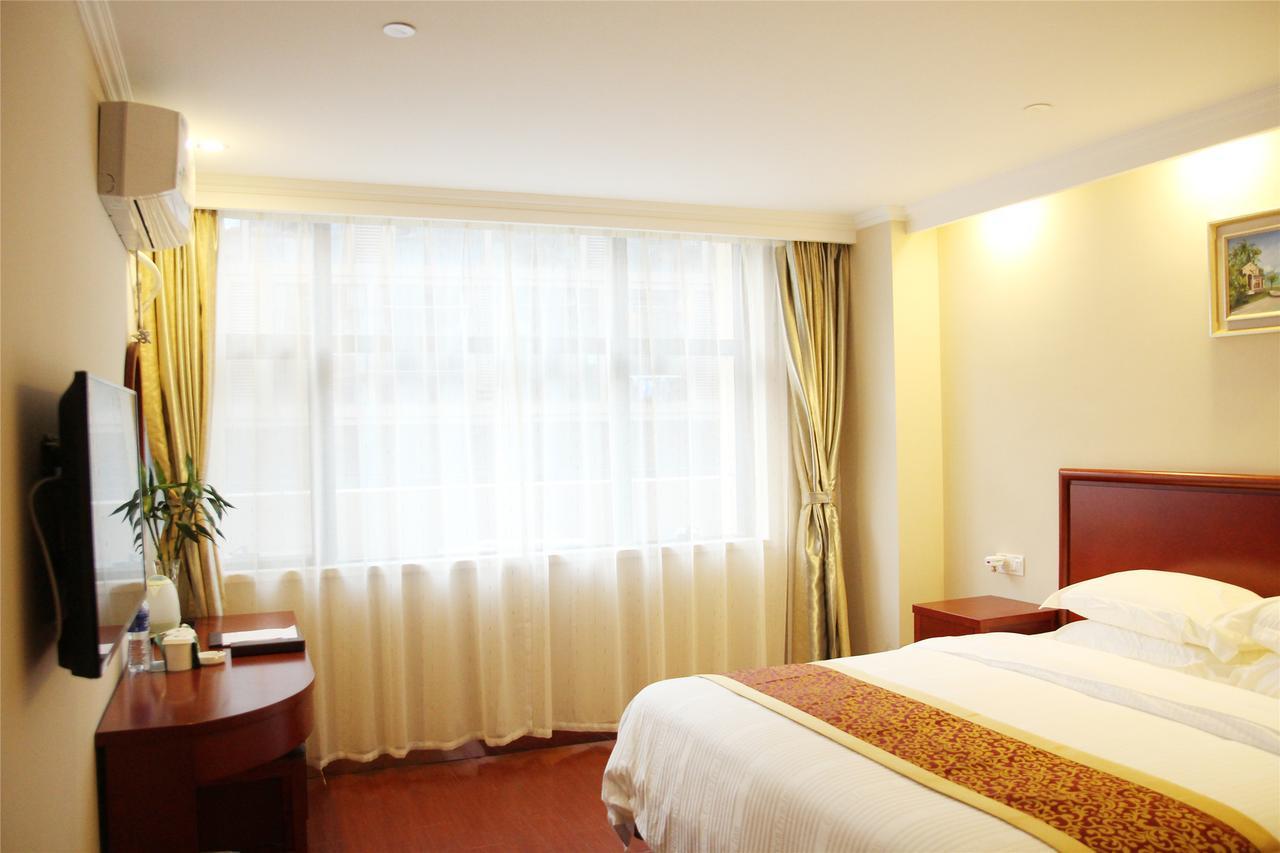 GreenTree Inn Anhui Hefei Qianshan Road Business Hotel Exterior foto