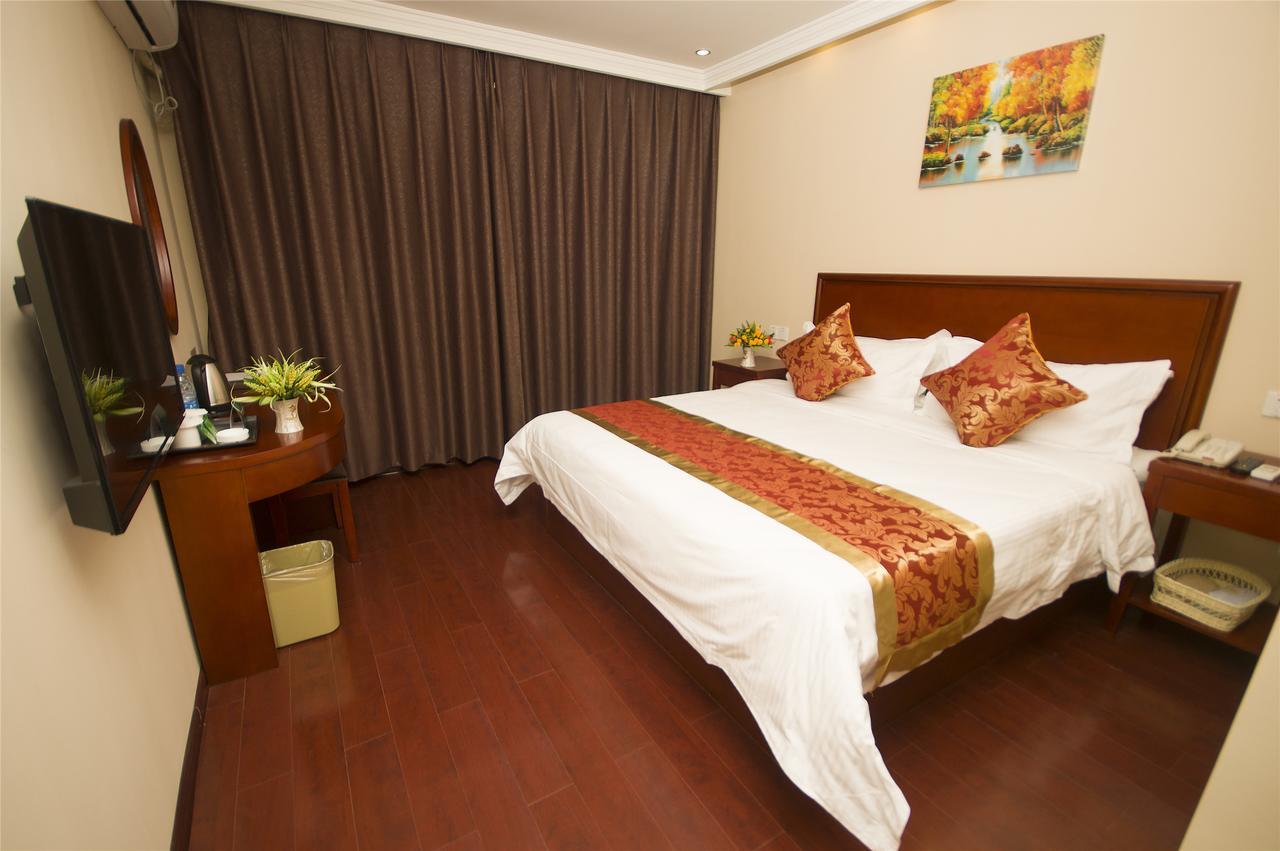 GreenTree Inn Anhui Hefei Qianshan Road Business Hotel Exterior foto