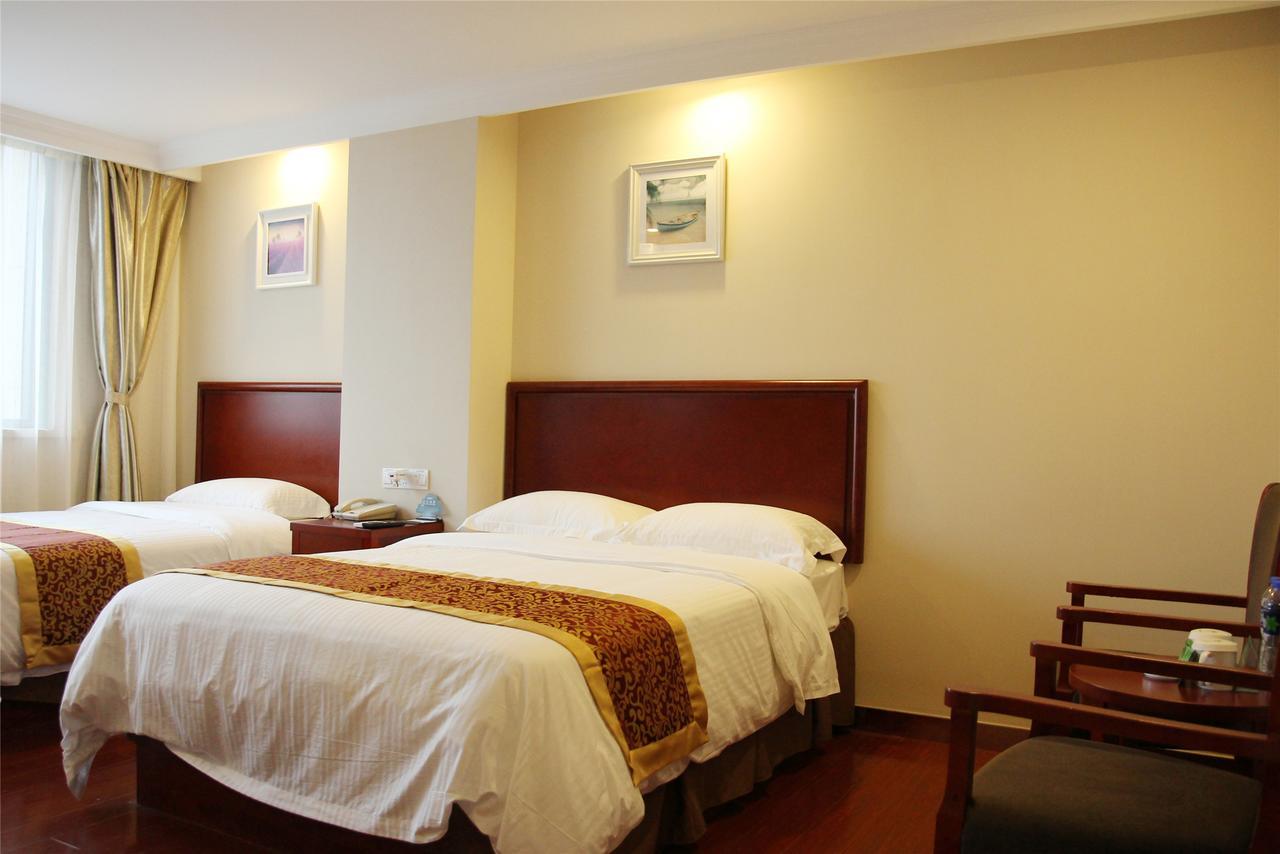 GreenTree Inn Anhui Hefei Qianshan Road Business Hotel Exterior foto