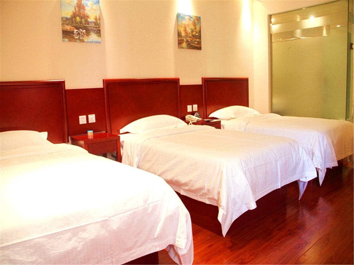 GreenTree Inn Anhui Hefei Qianshan Road Business Hotel Exterior foto