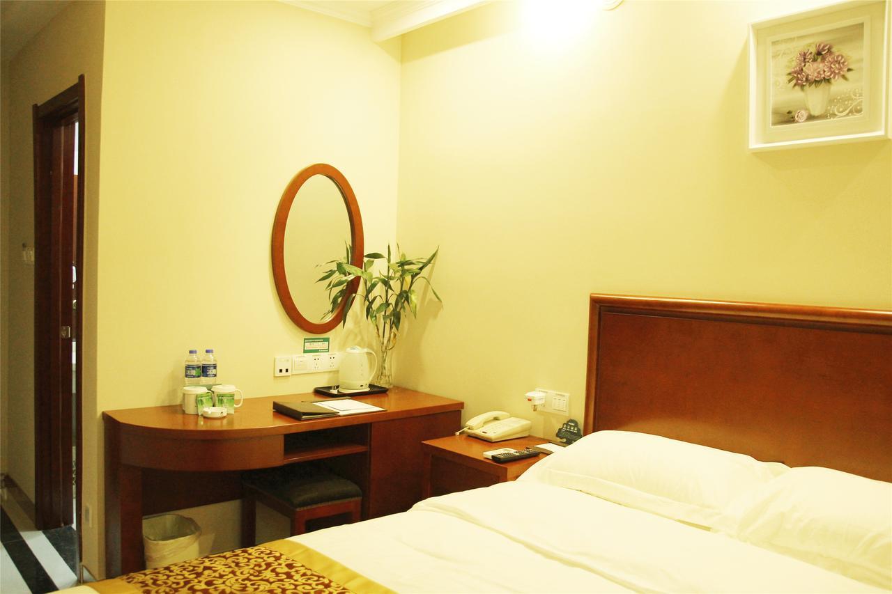 GreenTree Inn Anhui Hefei Qianshan Road Business Hotel Exterior foto