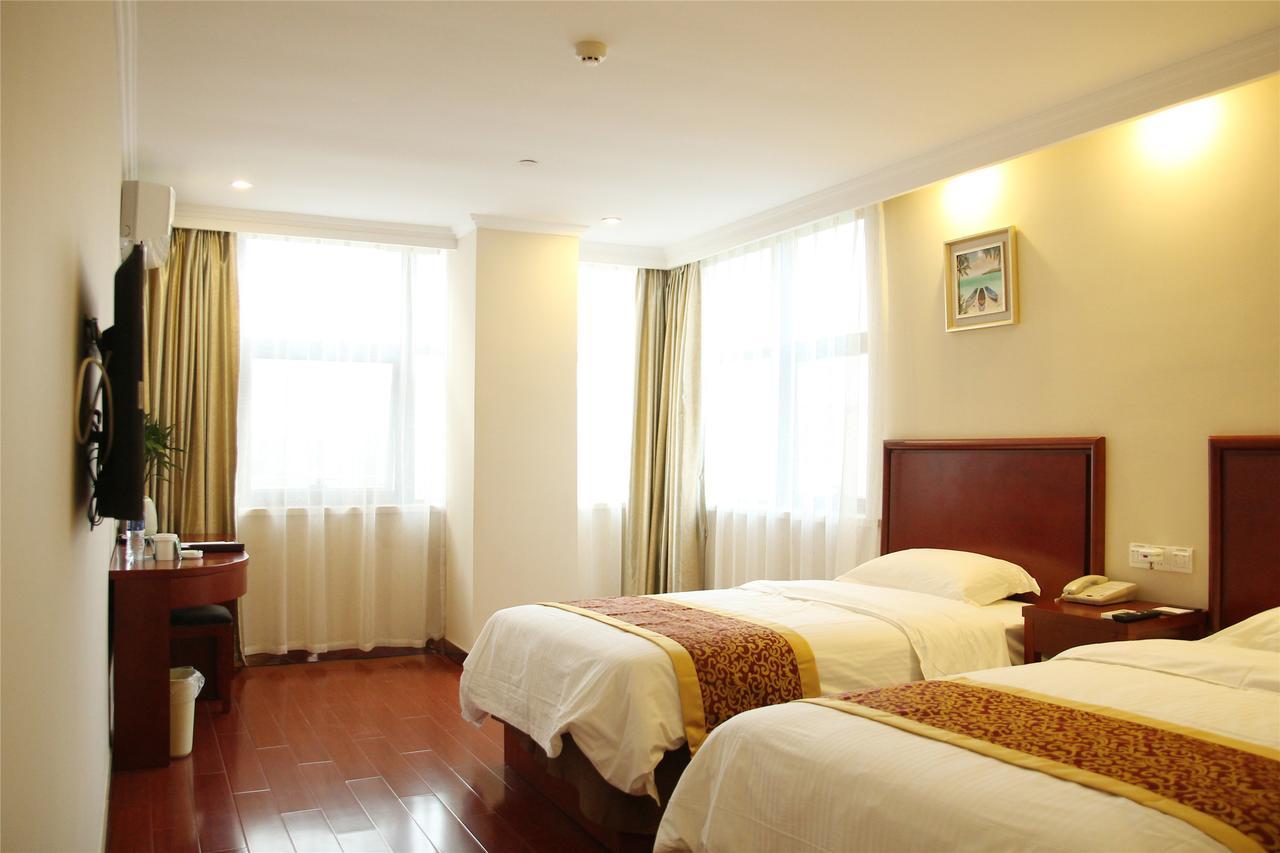 GreenTree Inn Anhui Hefei Qianshan Road Business Hotel Exterior foto